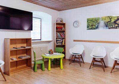 Wartezimmer Praxis Dr. Dachauer